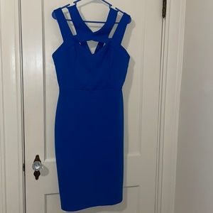 Sexy Tight Blue Bodycon Dress